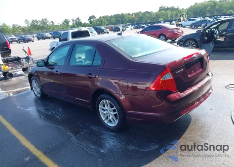 2012 Ford Fusion S из США, поврежденный, VIN 3FAHP0GA5CR347850